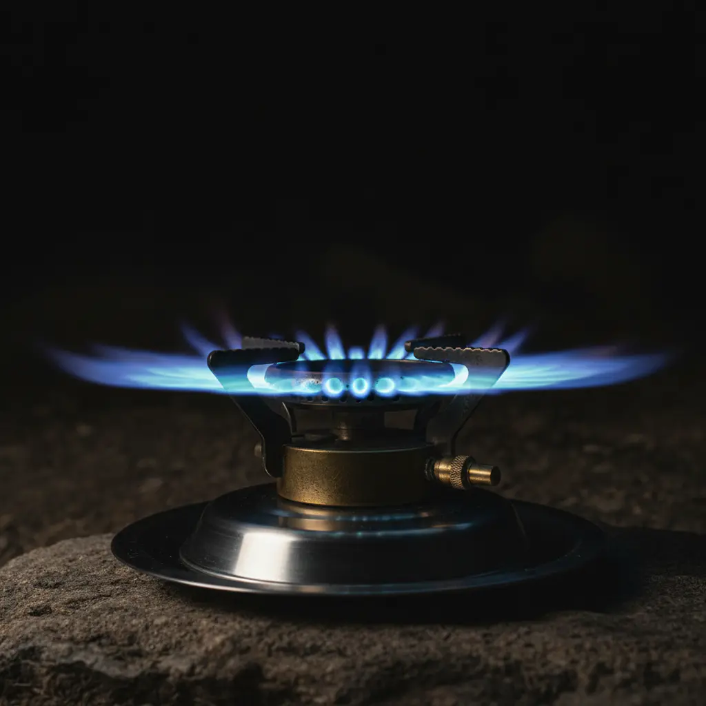 High output camping burner